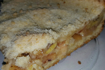 Torta de maçã simples