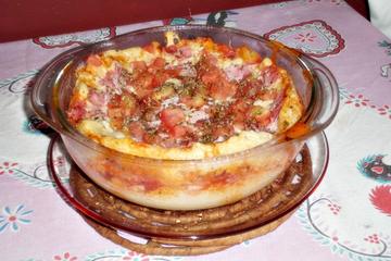 Torta de liquidificador e micro-ondas