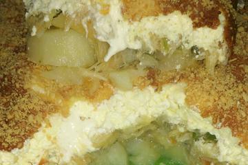 Bacalhau gratinado