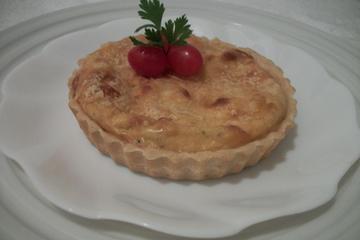 Mini quiche de queijo