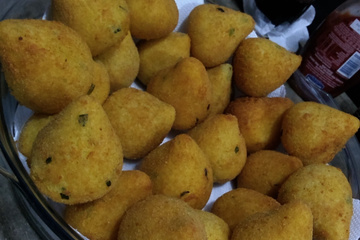 Coxinha de mandioca