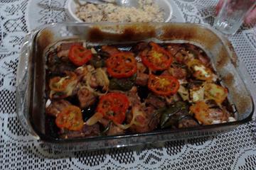 Costelinha de porco assada