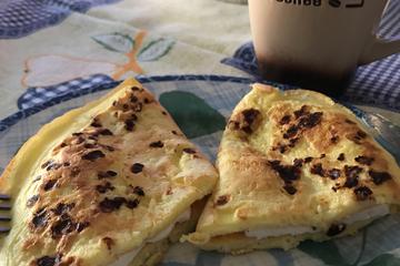 Crepioca (sabor pão de queijo)