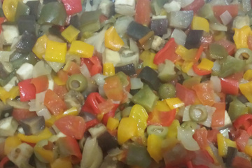Caponata de berinjela