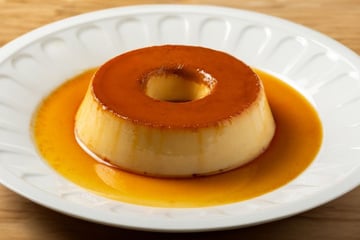 Pudim na airfryer que assa por igual sem queimar