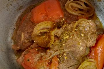 Bife de panela de pressão