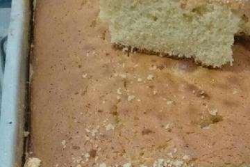 Bolo de fuba úmido
