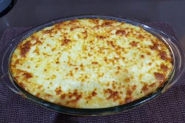 Escondidinho de mandioca com frango
