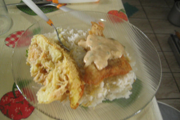 Rocambole de bacalhau