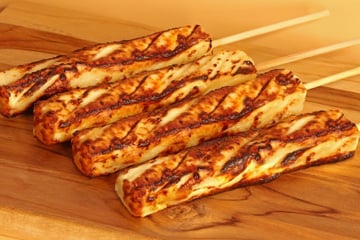 Queijo coalho na airfryer
