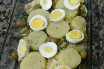 Filé de merluza à Gomes de Sá