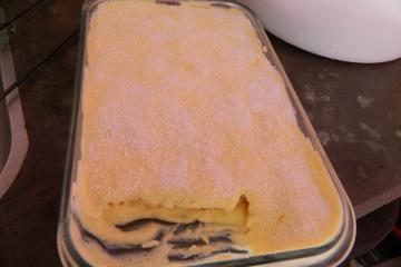 Pavê de bolacha champagne