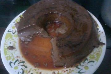 Pudim de Chocolate de Micro-ondas