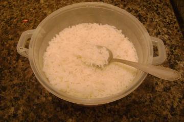 Arroz de microondas