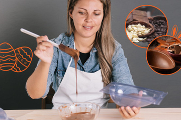 Qual o melhor tipo de chocolate para fazer OVO DE PÁSCOA?