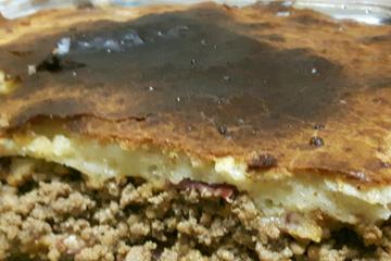 Torta de carne moida