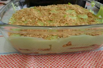 Pavê de mousse de limão