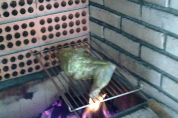 Paleta de carneiro assada