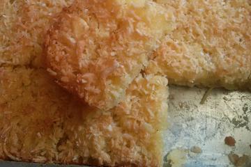 Bolo de aipim tradicional
