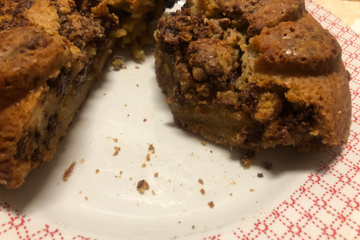 Cookies em bolo