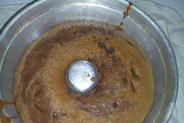 Bolo de chocolate de liquidificador