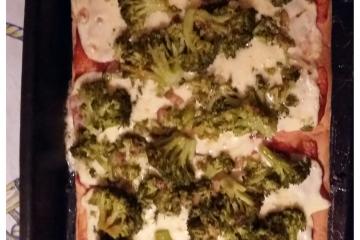 Pizza de brócolis