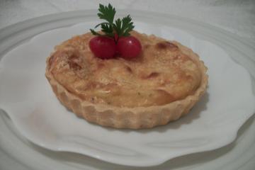 Mini quiche de queijo