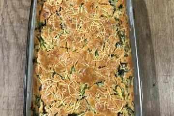 Torta de brócolis