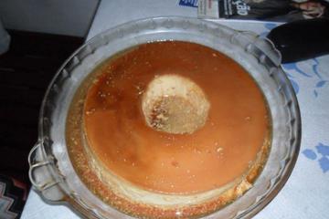 Pudim de leite em pó simples