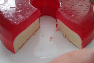Gelatina flutuante 