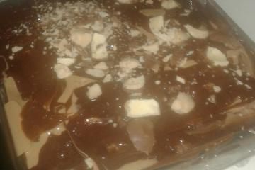 Bolo mousse de chocolate