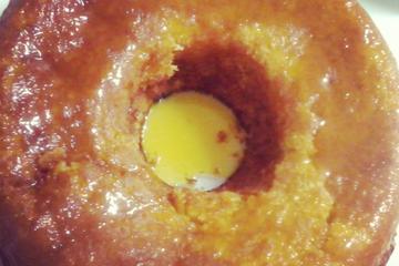 Bolo de polpa de maracujá