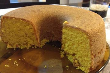 Bolo de cenoura fofinho
