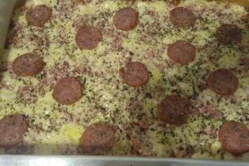 Massa para pizza de liquidificador