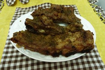 Costelinha de porco assada