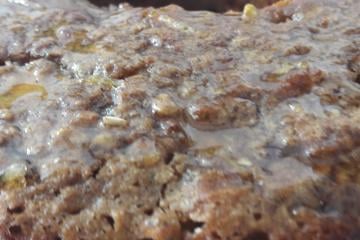 Bolo de maçã, aveia e canela