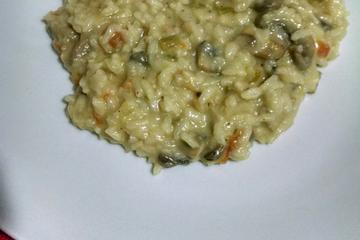 Risoto de cogumelos