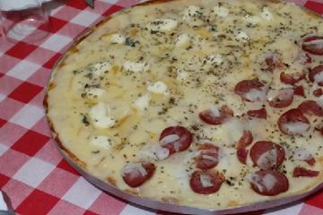 Pizza de aipim