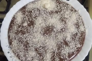 Mingau de chocolate