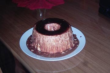 Pudim de sorvete delicioso