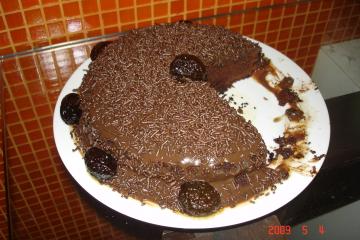 Bolo de Chocolate, Já foi todo! =D A receita é uma delícia …