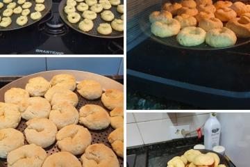 Rosquinha de creme de leite
