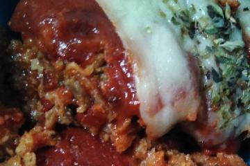 Parmegiana de carne moída