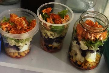 Salada de pote superfácil