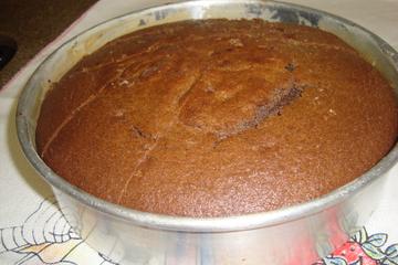 Bolo de chocolate econômico