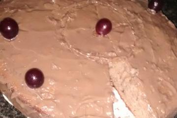 Bolo de chocolate de liquidificador