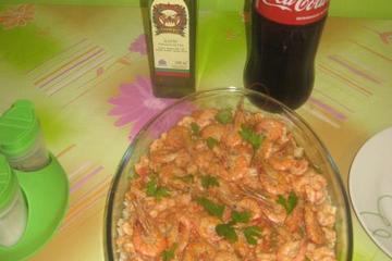 Risoto de camarão