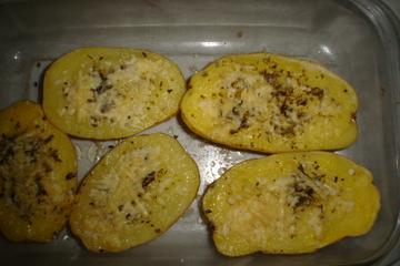 Batata rápida de microondas