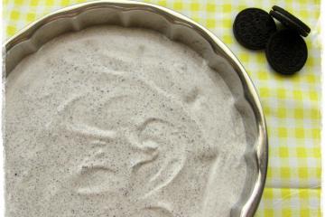 Sobremesa de oreo