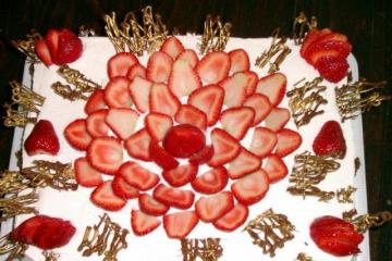 Bolo de morango